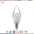 Ampoule bon marché de bougie d&#39;usine de C37 LED de lumière du jour avec la lumière du jour E14